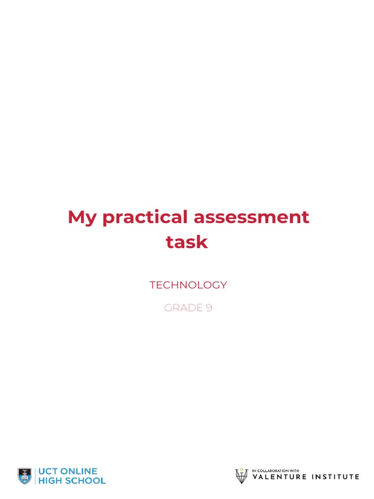 Grade 9 Technology PAT Resource PDF Engineering