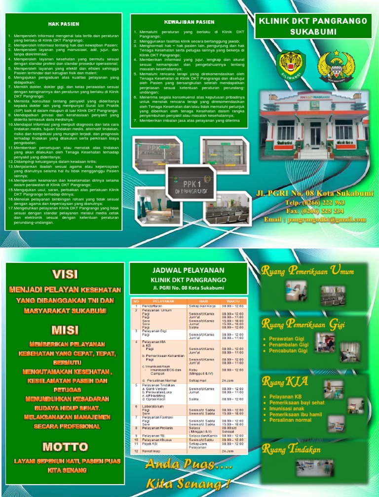 Leaflet DKT Pangrango Ok | PDF | Pengembangan Diri