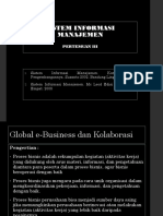 Pertemuan III Sistem Informasi Manajemen