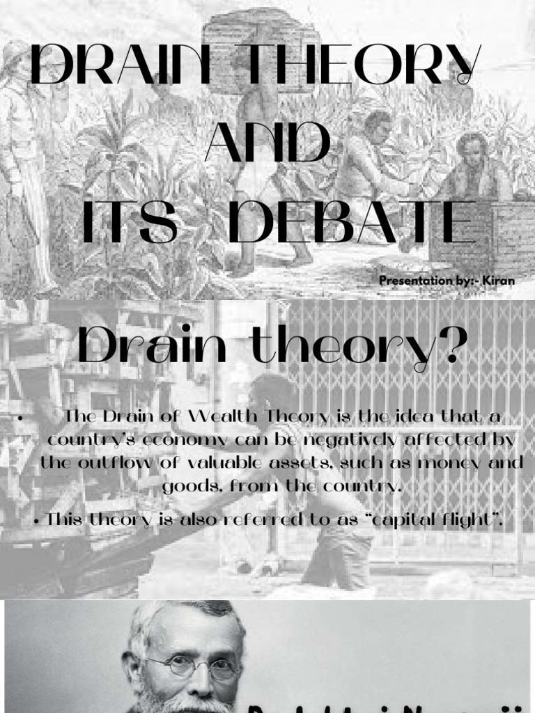 Drain Theory and Its Debate PDF Taxes Wealth