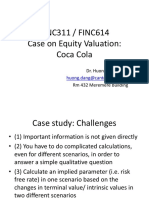 Coca Cola - With Notes On Discount Factor Calculation