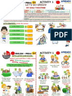 English - Prea1: My Daily Routine!