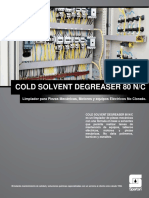 FT Cold Solvent Degreaser NC 80 V003