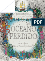 Resumo Oceano Perdido Livro de Colorir e Aventura Submarina Johanna Basford