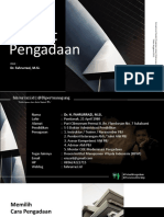 Bimtek Pejabat Pengadaan - LPKN - Sesi 1 (Fahrurrazi)