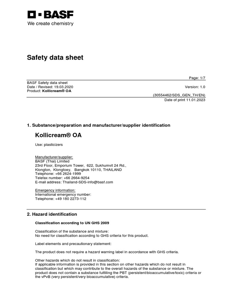 Kollicream oa 000000000030554462 sds gen th en 1 0 download free pdf