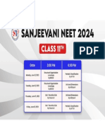 Sanjeevani Neet 2024 Planner