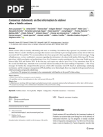 Consensus Statements Febrile Seizures