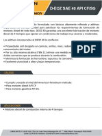 4 Ficha Tecnica Deoz Sae 40 API CF SG