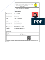 Bukti Pendaftaran RAHMAWATI