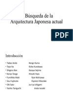 Arquitectos Japoneses Contemporaneos