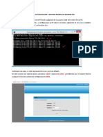 Proceso Actualizacion y Gestion Remota en Modem Eoc