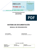 Manual de Organizacion Wirelles Netword As Ca. - Alfredo Seijas Junio 2020