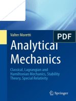 Analytical Mechanics: Valter Moretti