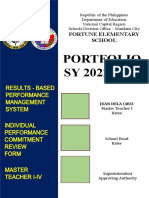 Sample Portfolio Rpms 2022-2023 Mt-1-4