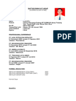 Daftar Riwayat Hidup