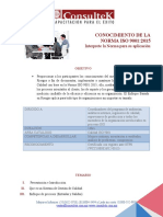 Interpretacion Tecnica de de La Norma Iso 9001 (2015)