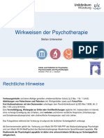 Wirkweisen Der Psychotherapie