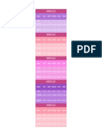 Horario Claudia - Horario