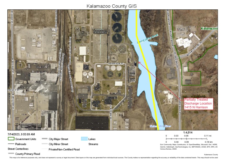 Kalamazoo County Map  PDF  Graphic Design  Geographic Data And 