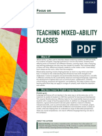 Oup Focus Mixed Ability Teaching