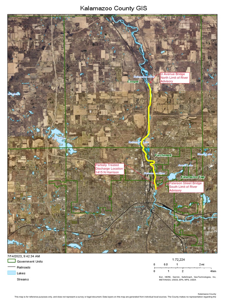 Kalamazoo County Map PDF