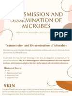 Transmission and Dissemination of Microbes