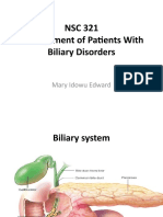 Disorders of Biliary System