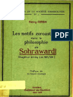 La Philosophie de Sohrawardi