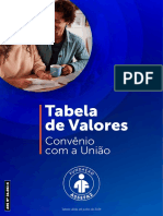 Tabela de Valores Novos Assefaz 2023 - 2024