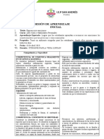 Sesion de Aprendizaje. 10 de Abril Realizamos Nuestro Calendario