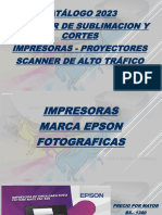 Catalogo Impresoras, Plotter, Scanner, Data Display 2023