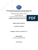 Dra Ana Cecilia Mejia Pimentel Ensayo Burbuja Economica Maestria Anti Lavado Uasd