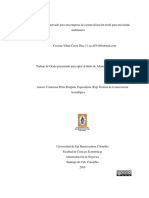 Analisis Mercado Empresa Ceron 2019