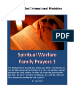 Spiritual Warfare Family Prayers