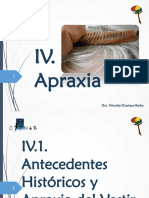 4.1. Antecedentes Históricos y Apraxia Del Vestir