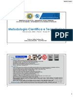 UFF - Metodologia Científica e Tecnológica - Notas de Aula Final - 2023-1
