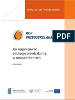 Informator - Rok Przedszkolaka