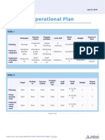 Operational Plan Template - Jotform PDF Editor