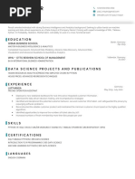 Data Analyst Resume Template