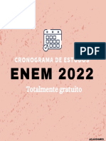 Cronograma Enem-2022