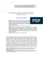 Notas Sobre Uma Publicação Comunista Independente A Revista Brasiliense