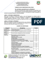 Matriz Curricular Andamento