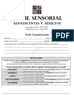 PERFIL SENSORIAL Adolesc y Adultos PDF