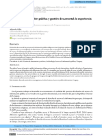 Lectura 1 - Acceso A La Información Pública y Gestión Documental - La Experiencia Uruguaya