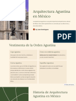 Arquitectura Agustina en Mexico