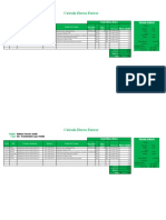 Calcular Horas Extras en Excel Diario