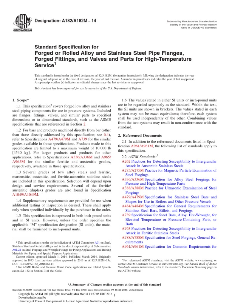 ASTM A182 Ball | Download Free PDF | Heat Treating | Steel