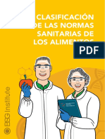 Clasificacion de Las Normas Sanitarias de Los Alimentos PDF