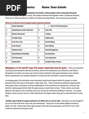 Sean Galedo 2A CW #1_ 2023 Board Game Mechanics Descriptions with Categories